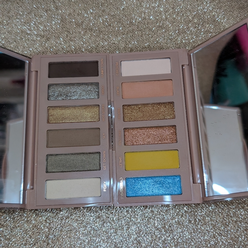 Two urban decay palettes